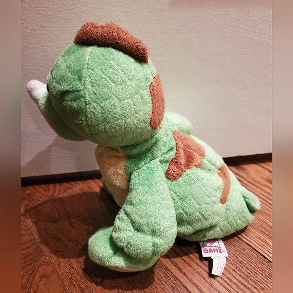 GANZ Webkinz Key Lime Dino  10" Plush Stuffed Animal - Picture 2 of 2